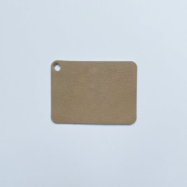 Signature Natural Leather Sample, Sand